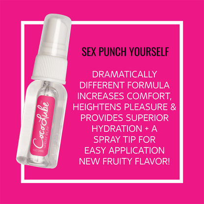 COCO CHEMISTRY | Spray Play, Pleasure Oil with SILICLONE TECH | 1 fl oz (30 ml) - Sex Punch