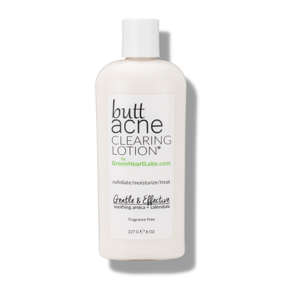 Green Heart Labs Skin Care 8 OZ Butt Acne Clearing Lotion ® | 8 oz.