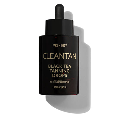 THE LAB & CO CLEANTAN | Black Tea Tanning Drops [SELF-TAN] 1.52 fl oz | (45 ml)